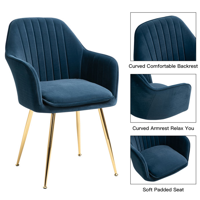 Mercer41 Deamer Upholstered Arm Chair & Reviews Wayfair